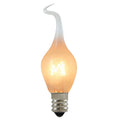 (4-Pack) Bulbrite 411006 6W S6 Sign Bulb, E12 Candelabra Base, 2700K, Silicone