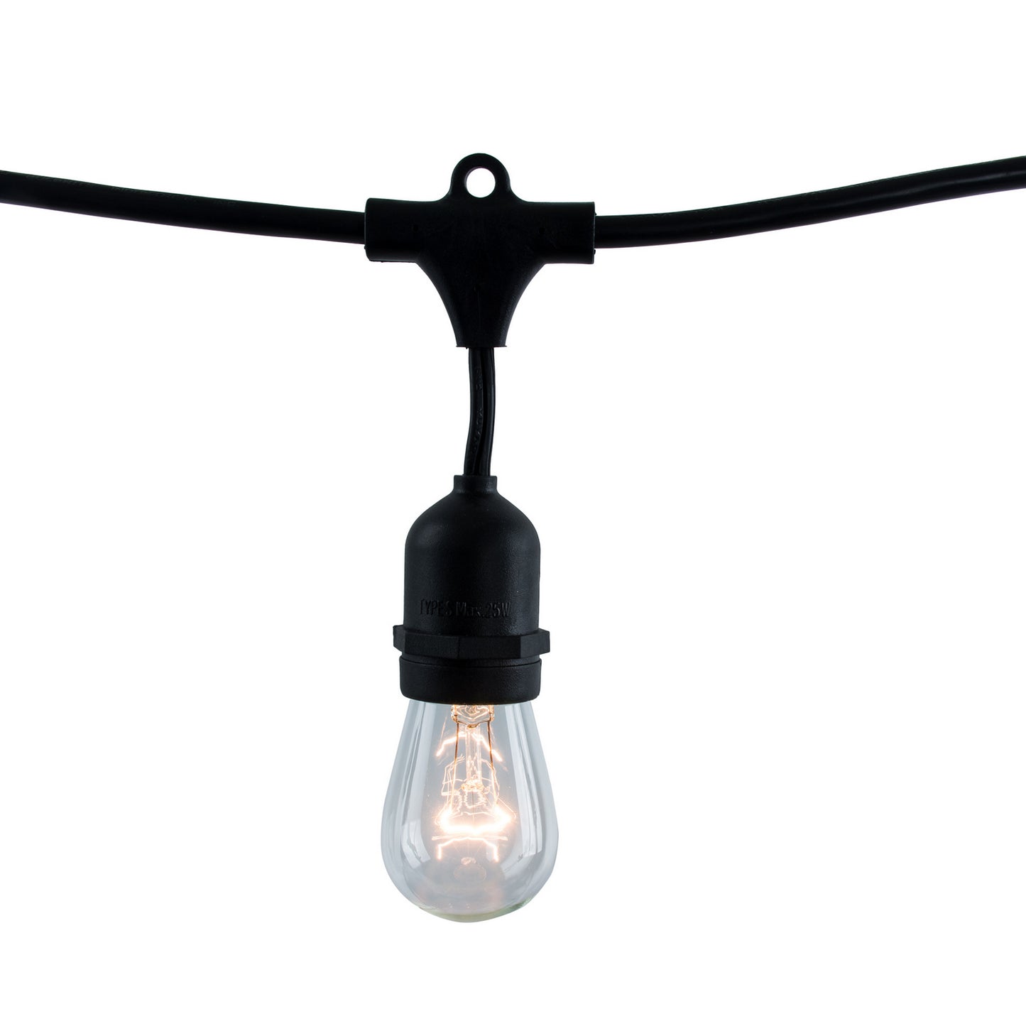 Bulbrite - 810006 - String Light - String - Black