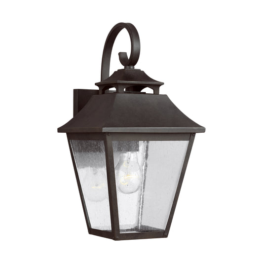 Galena One Light Lantern in Sable