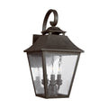 Galena Three Light Lantern in Sable