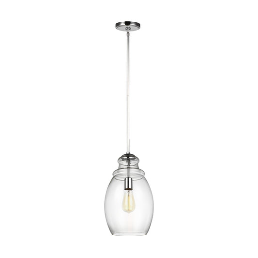 Marino One Light Pendant in Chrome