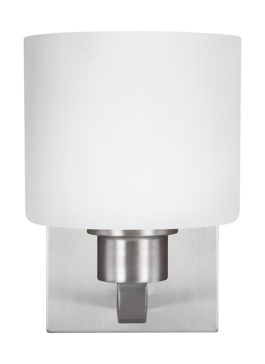 Canfield One Light Wall / Bath Sconce in Brushed Nickel