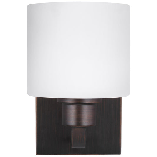Generation Lighting - 4128801EN3-710 - One Light Wall / Bath Sconce - Canfield - Bronze