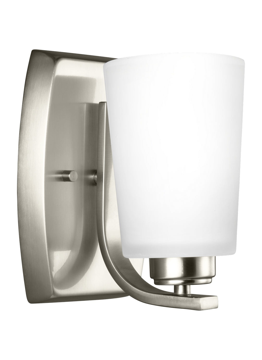 Generation Lighting - 4128901-962 - One Light Wall / Bath Sconce - Franport - Brushed Nickel