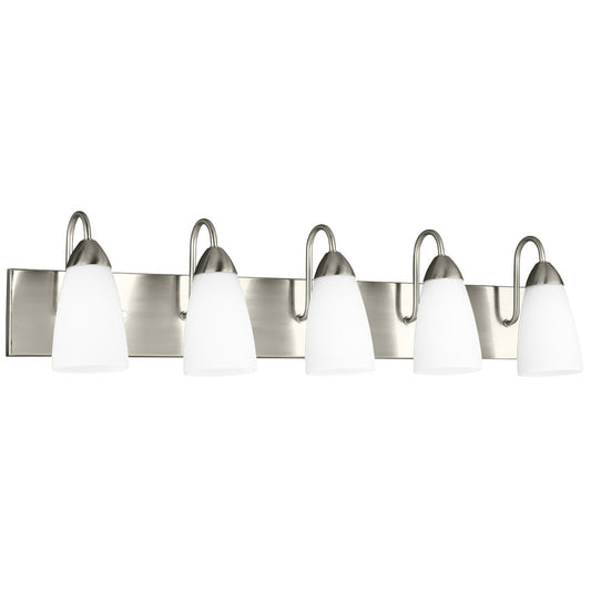 Generation Lighting - 4420205-962 - Five Light Wall / Bath - Seville - Brushed Nickel
