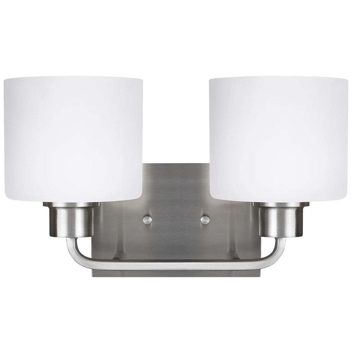 Generation Lighting - 4428802EN3-962 - Two Light Wall / Bath - Canfield - Brushed Nickel