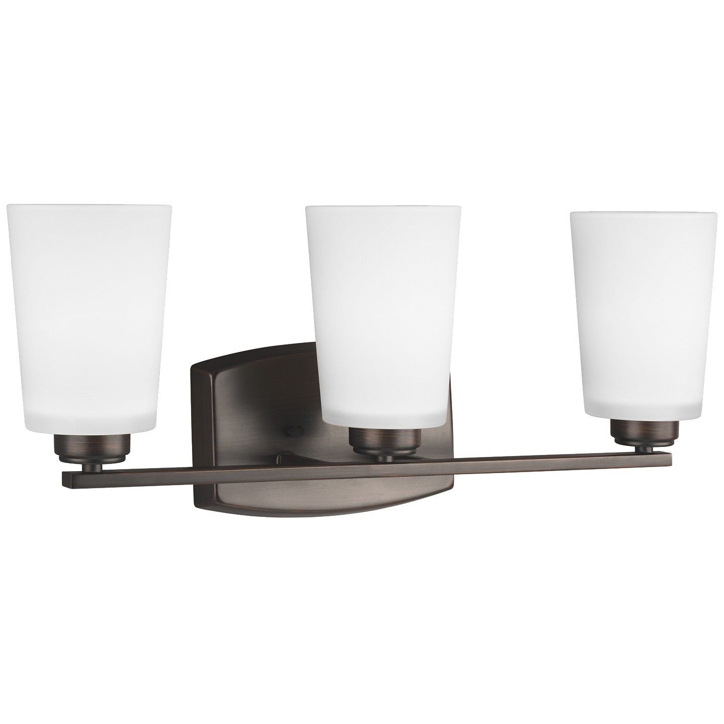 Franport Three Light Wall / Bath in Bronze