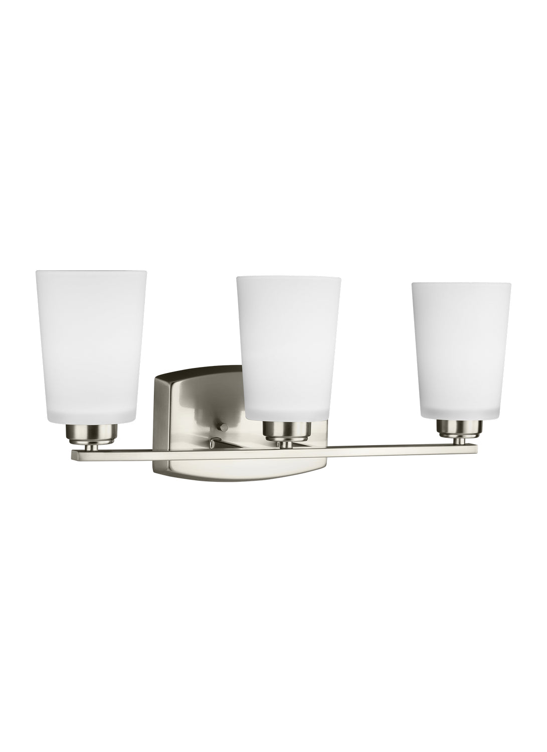 Generation Lighting - 4428903-962 - Three Light Wall / Bath - Franport - Brushed Nickel