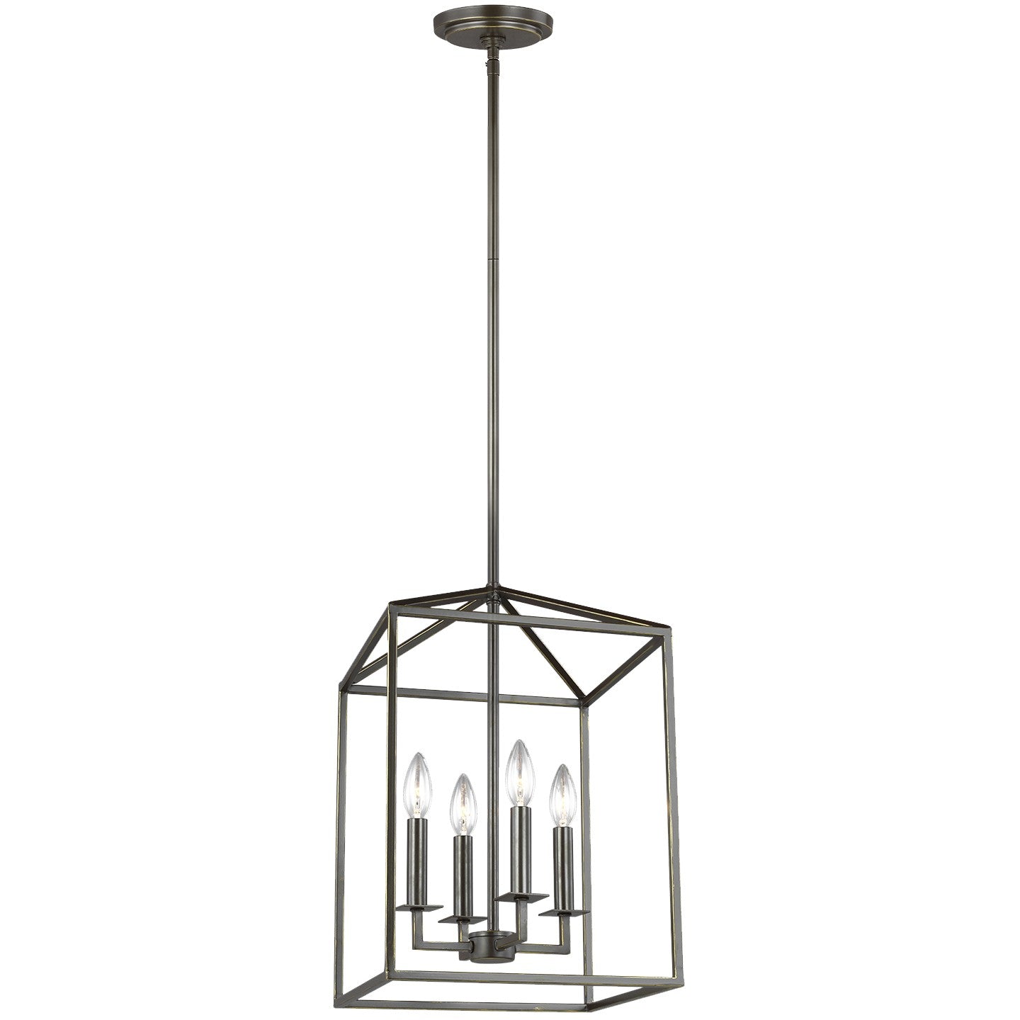 Perryton Four Light Hall / Foyer in Bronze