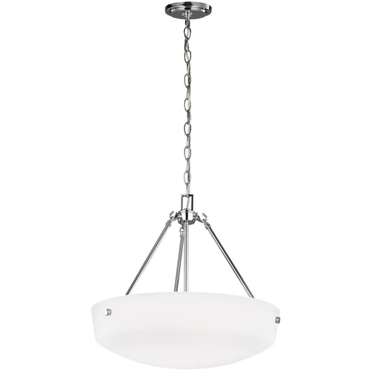 Kerrville Three Light Pendant in Chrome