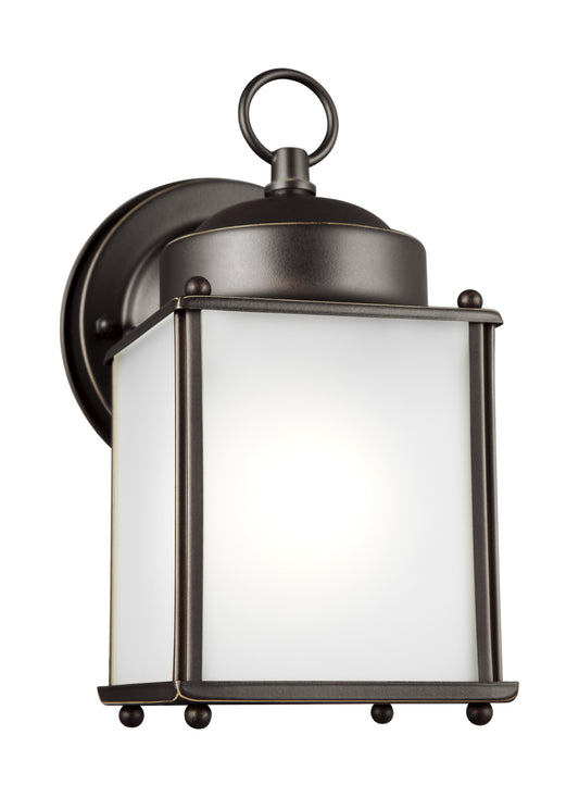 Generation Lighting - 8592001EN3-71 - One Light Outdoor Wall Lantern - New Castle - Antique Bronze