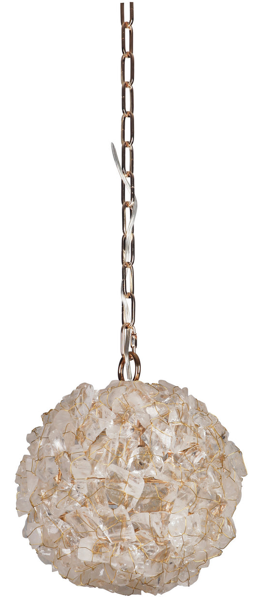 Roxx One Light Mini Pendant in Gilded