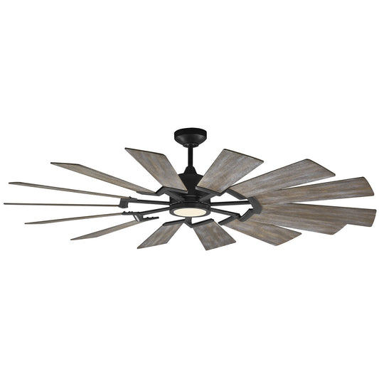 Prairie 62" Ceiling Fan in Aged Pewter