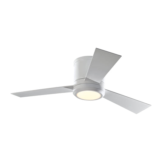 Clarity 42" Ceiling Fan in Matte White