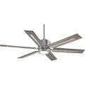 Glandon 60" Ceiling Fan in Antique Nickel