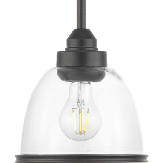 Saluda One Light Mini-Pendant in Antique Bronze
