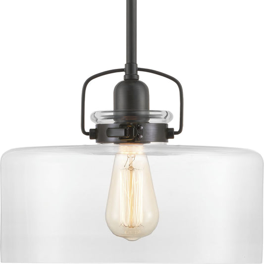Calhoun One Light Pendant in Antique Bronze