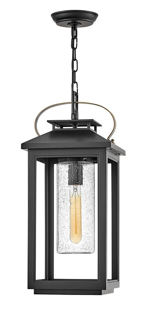 Atwater LED Hanging Lantern in Black
