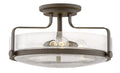 Harper LED Semi-Flush Mount in Oil Rubbed Bronze