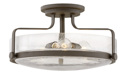 Harper LED Semi-Flush Mount in Oil Rubbed Bronze
