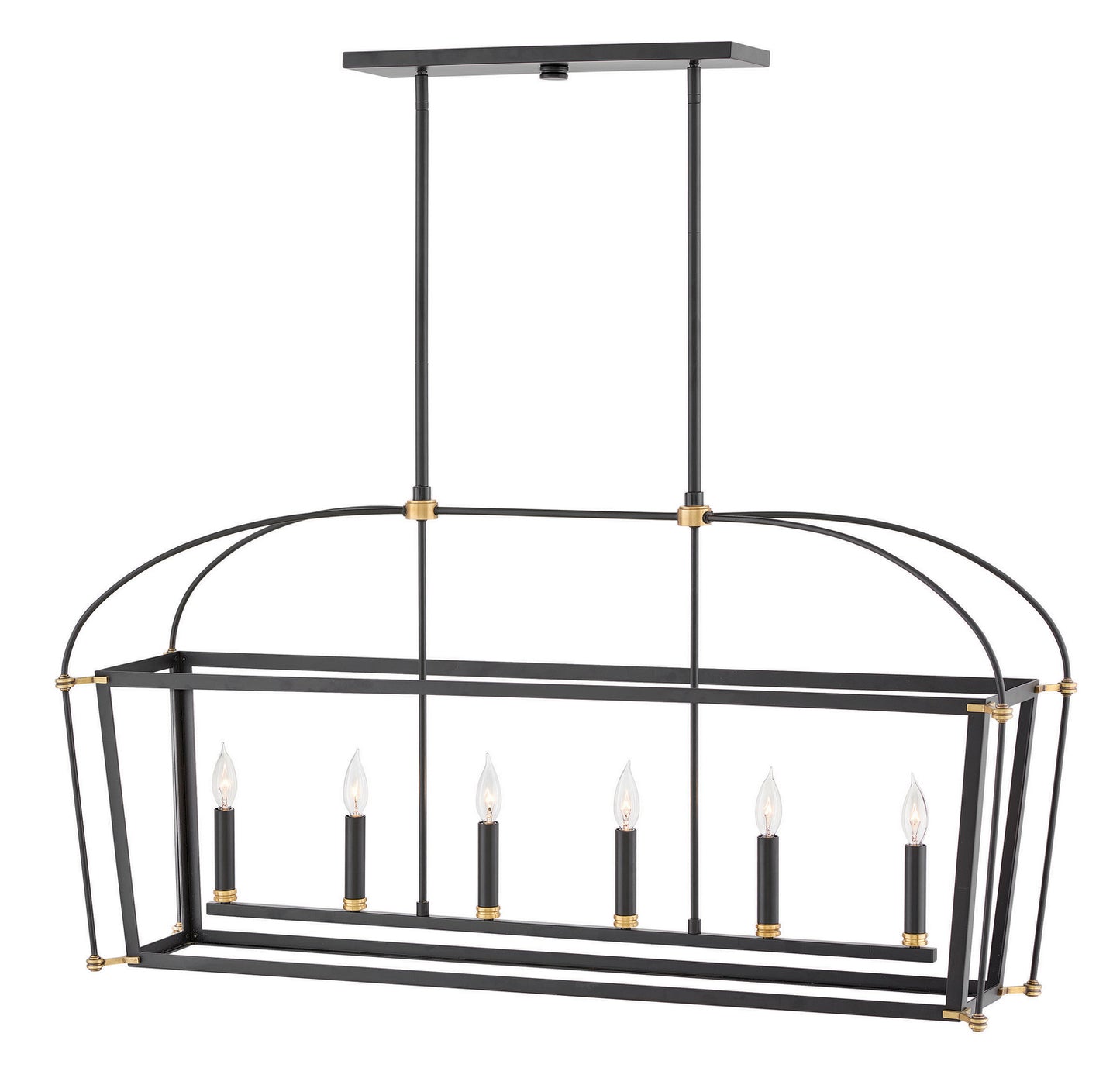 Selby LED Pendant in Black