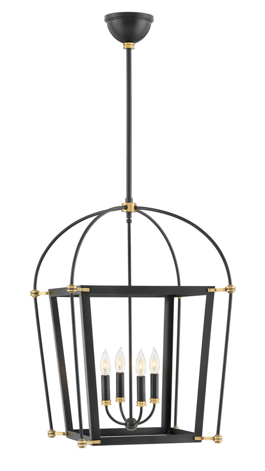 Selby LED Pendant in Black