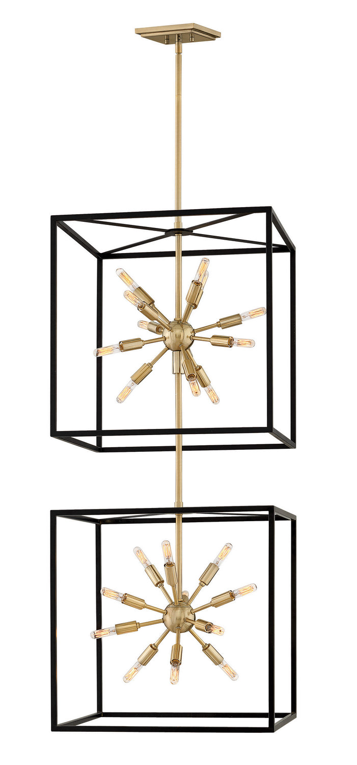 Aros LED Pendant in Black