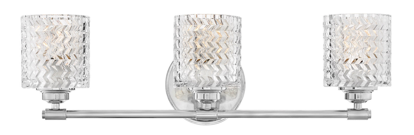 Elle LED Vanity in Chrome