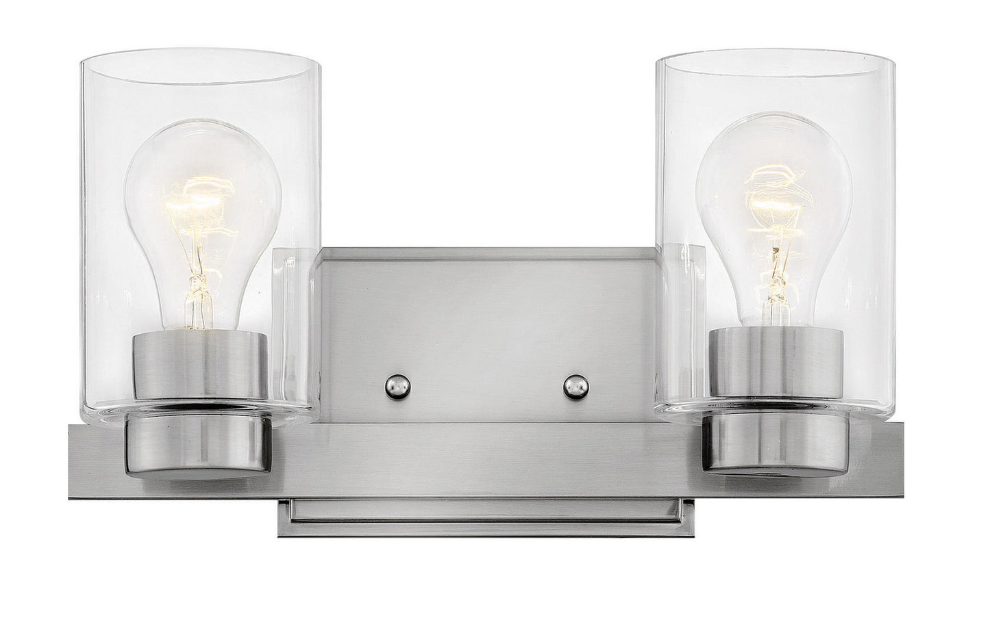 Miley LED Vanity in Brushed Nickel