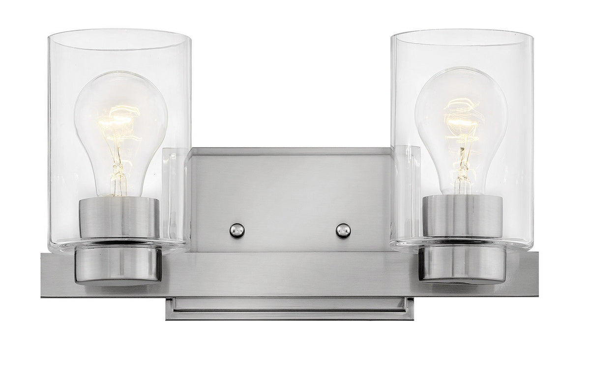 Miley LED Vanity in Brushed Nickel