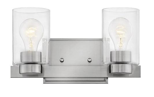 Miley LED Vanity in Brushed Nickel