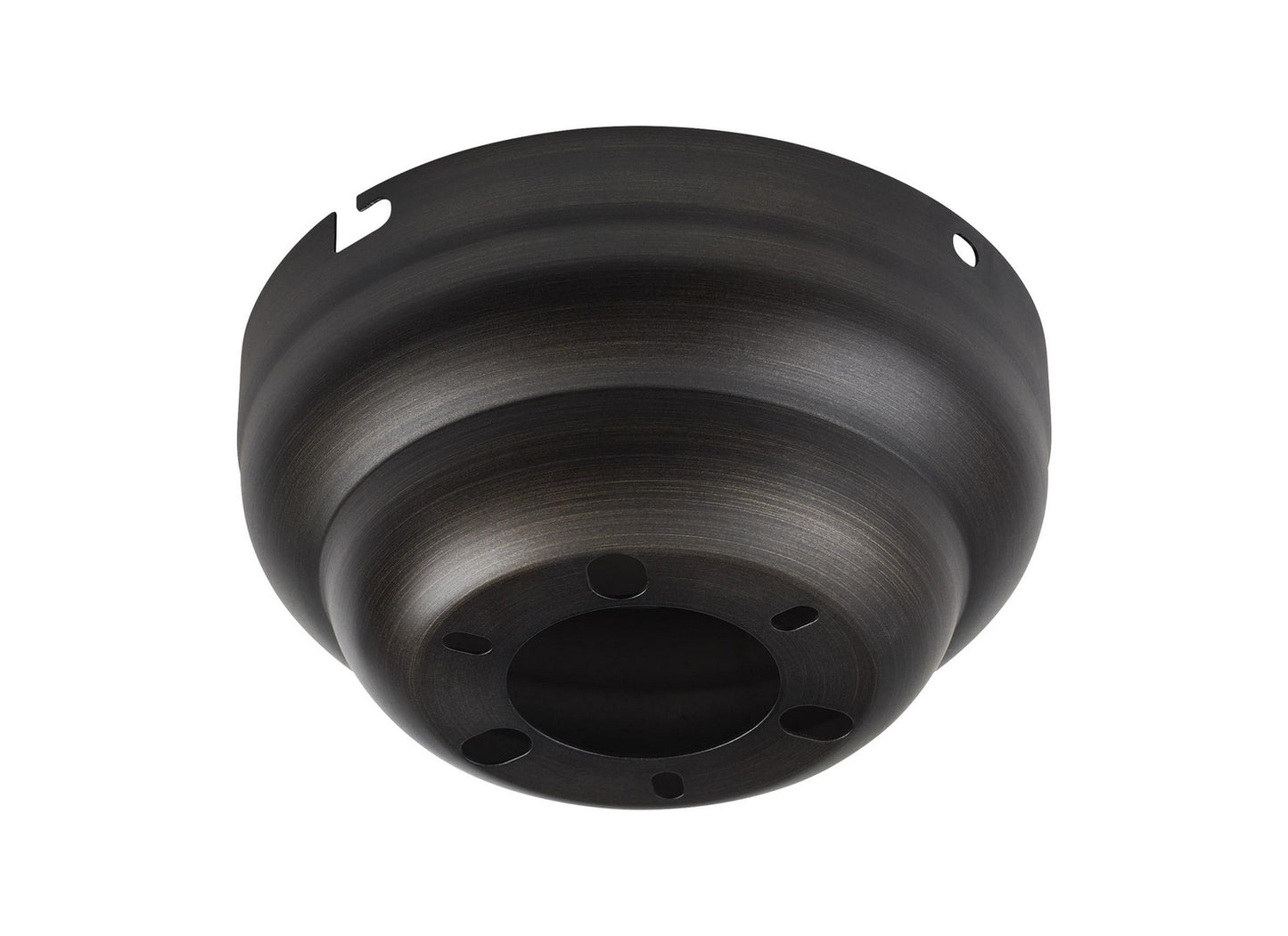 Universal Flush Mount Canopy in Aged Pewter