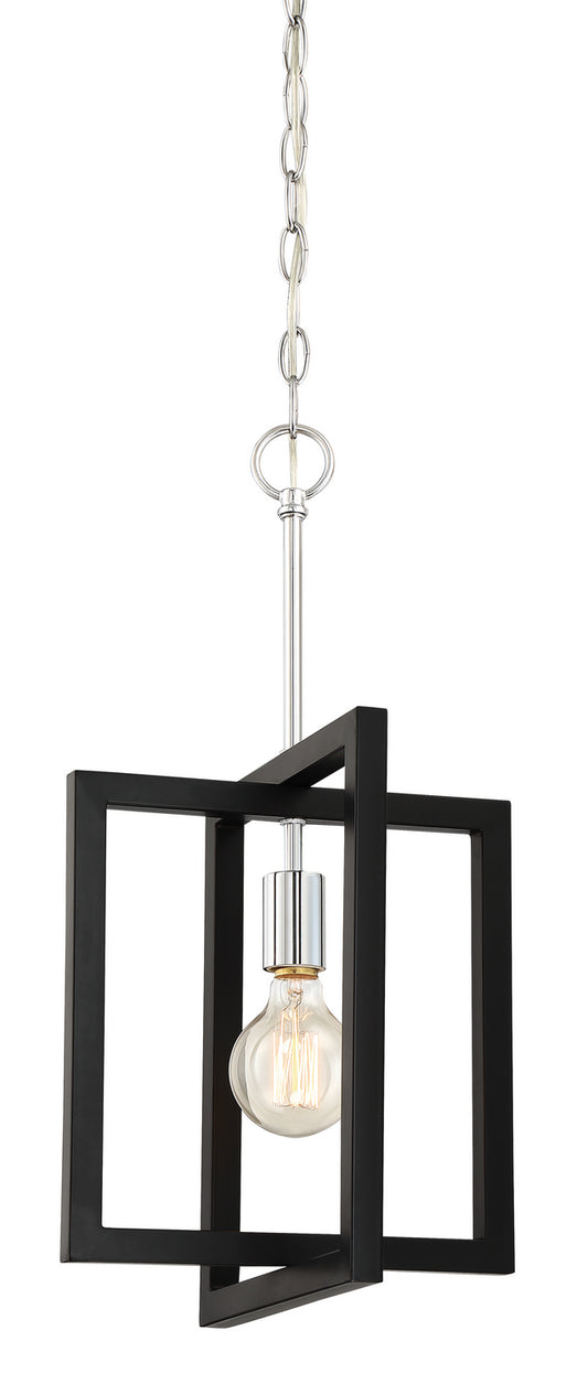 Xander One Light Mini Pendant in Chrome