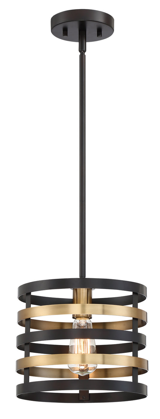 Mya One Light Mini Pendant in Antique Bronze