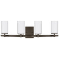 Generation Lighting - 4424604EN3-778 - Four Light Wall / Bath - Alturas - Brushed Oil Rubbed Bronze