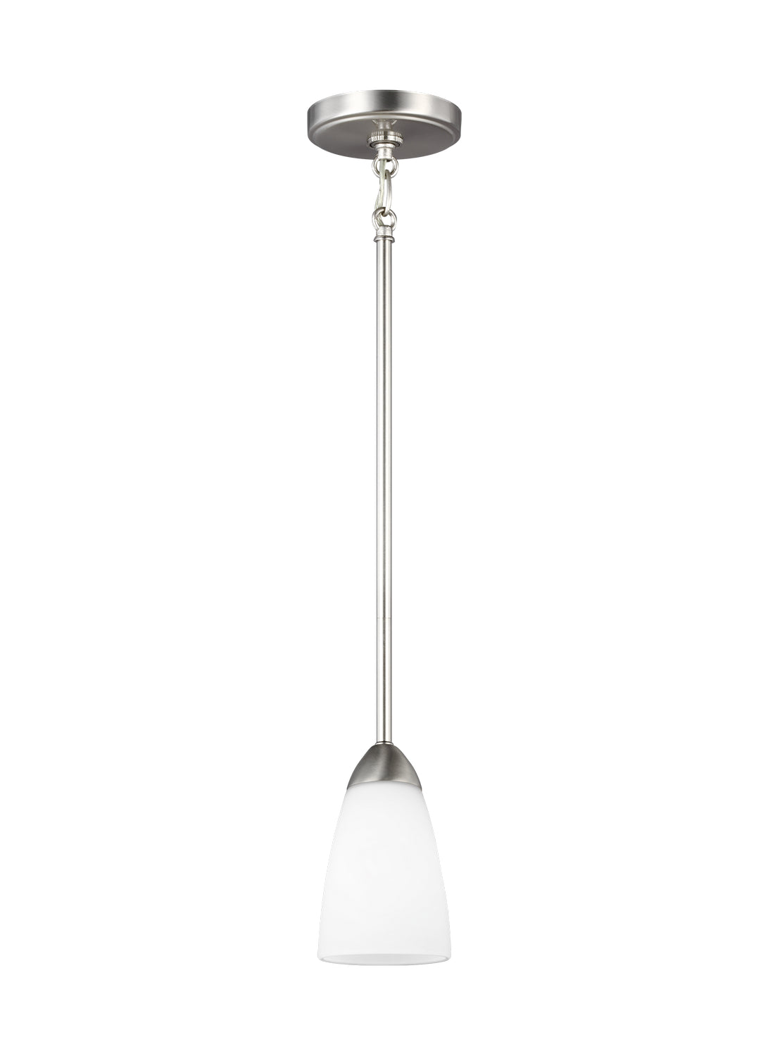 Generation Lighting - 6120201-962 - One Light Mini-Pendant - Seville - Brushed Nickel