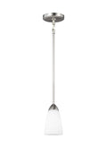 Generation Lighting - 6120201EN3-962 - One Light Mini-Pendant - Seville - Brushed Nickel