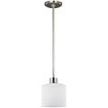 Generation Lighting - 6128801EN3-962 - One Light Mini-Pendant - Canfield - Brushed Nickel