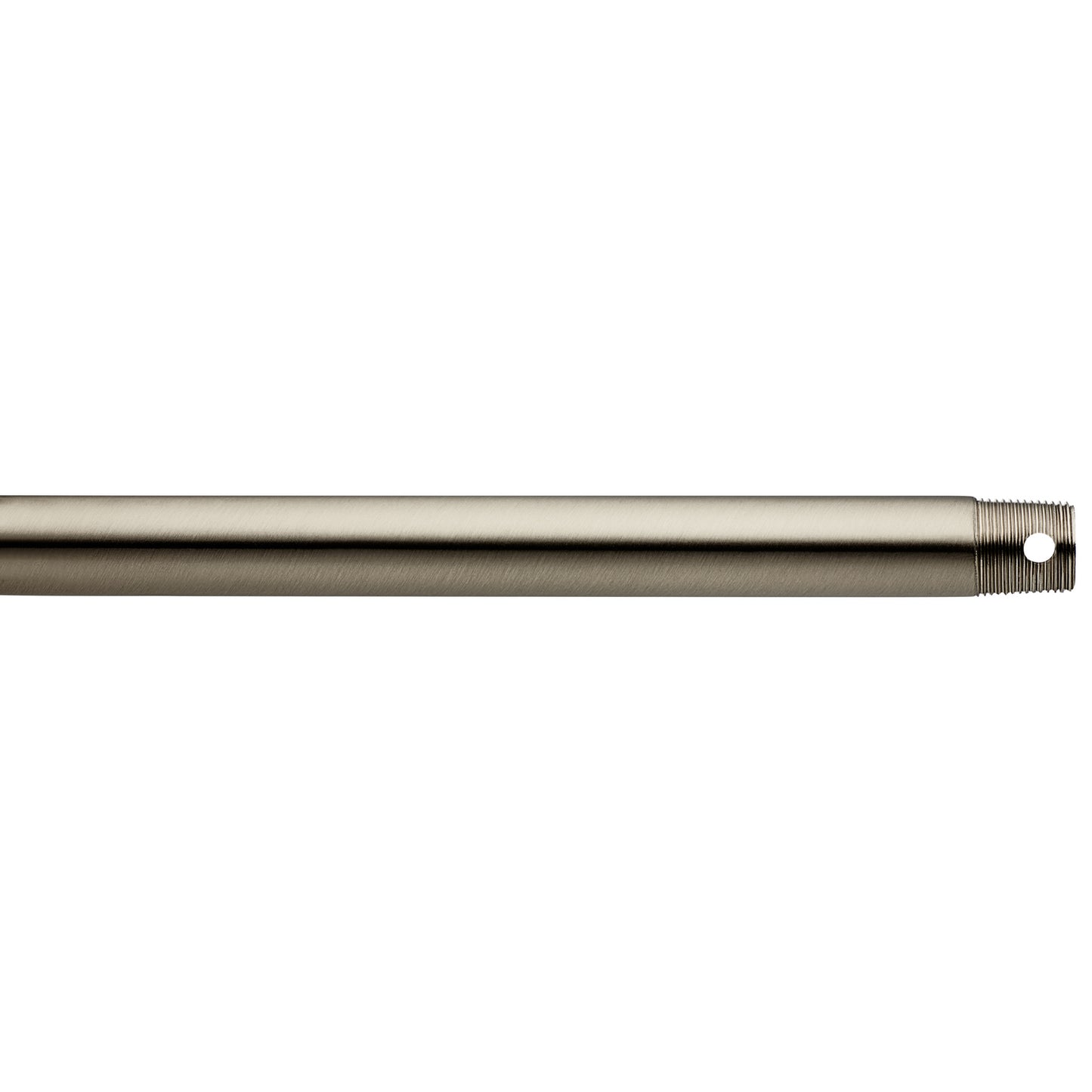 Accessory Fan Down Rod in Brushed Stainless Steel