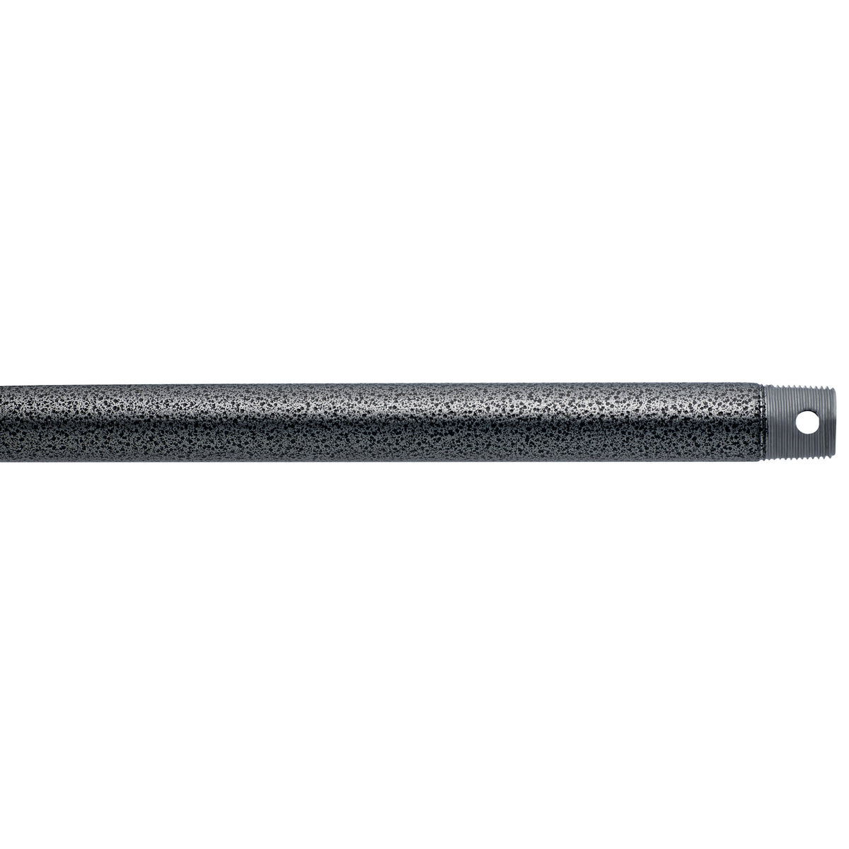 Accessory Fan Down Rod in Weathered Steel Powder Coat