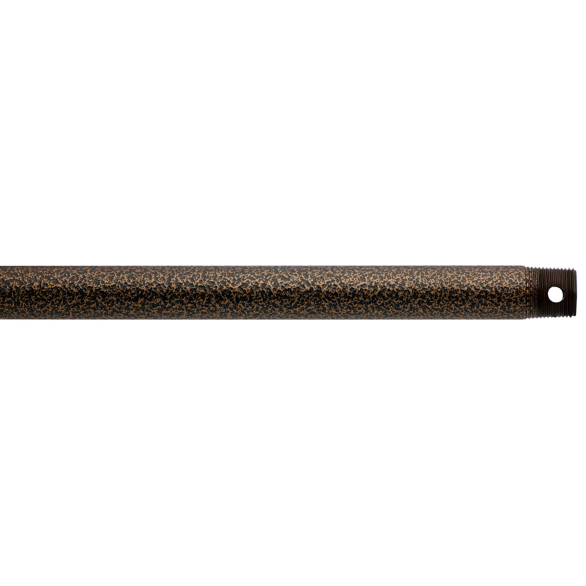 Accessory Fan Down Rod in Weathered Copper Powder Coat
