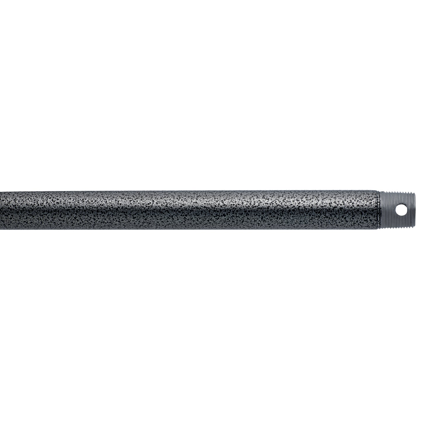 Accessory Fan Down Rod in Weathered Steel Powder Coat