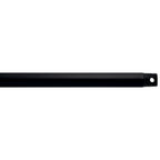 Accessory Fan Down Rod in Satin Black