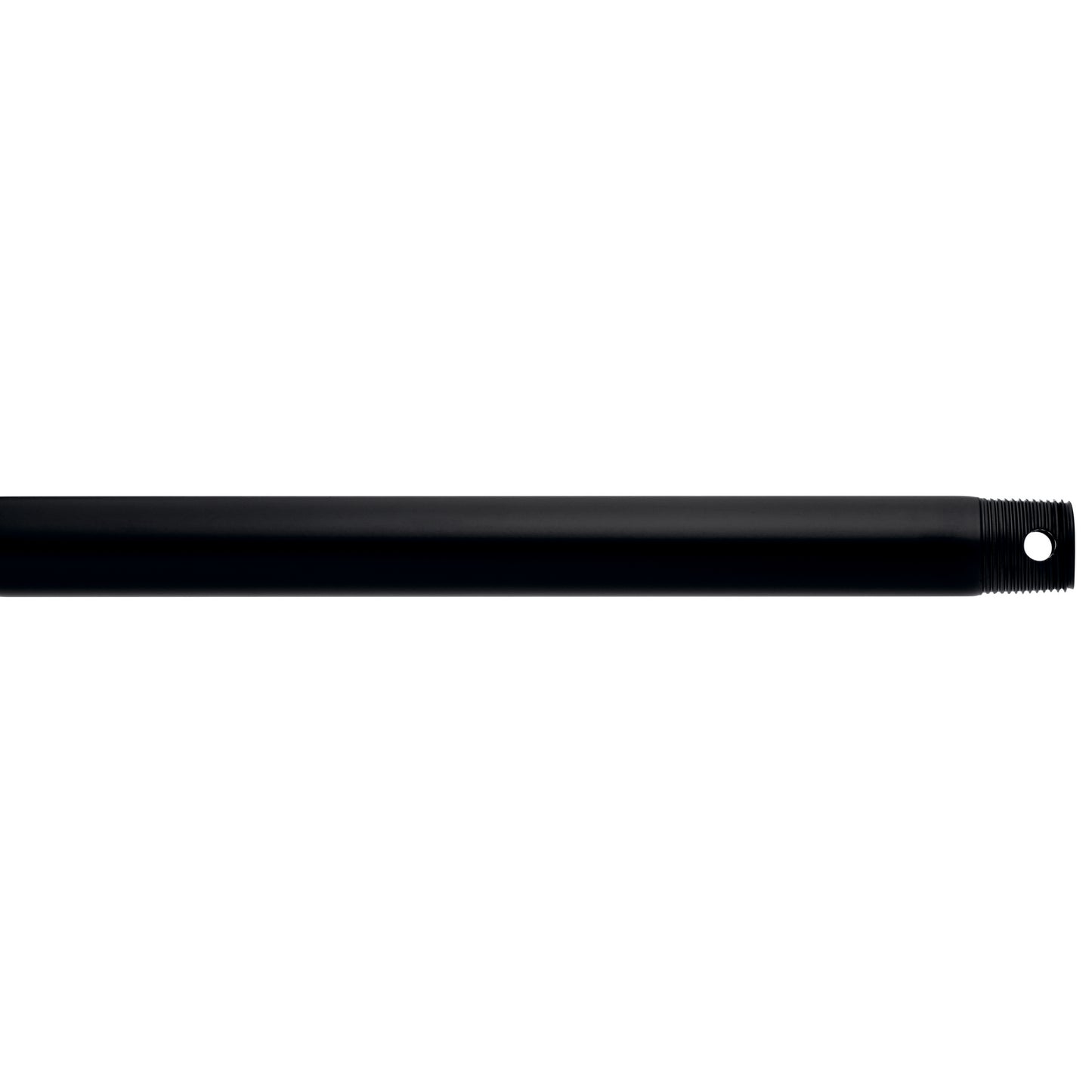Accessory Fan Down Rod in Satin Black