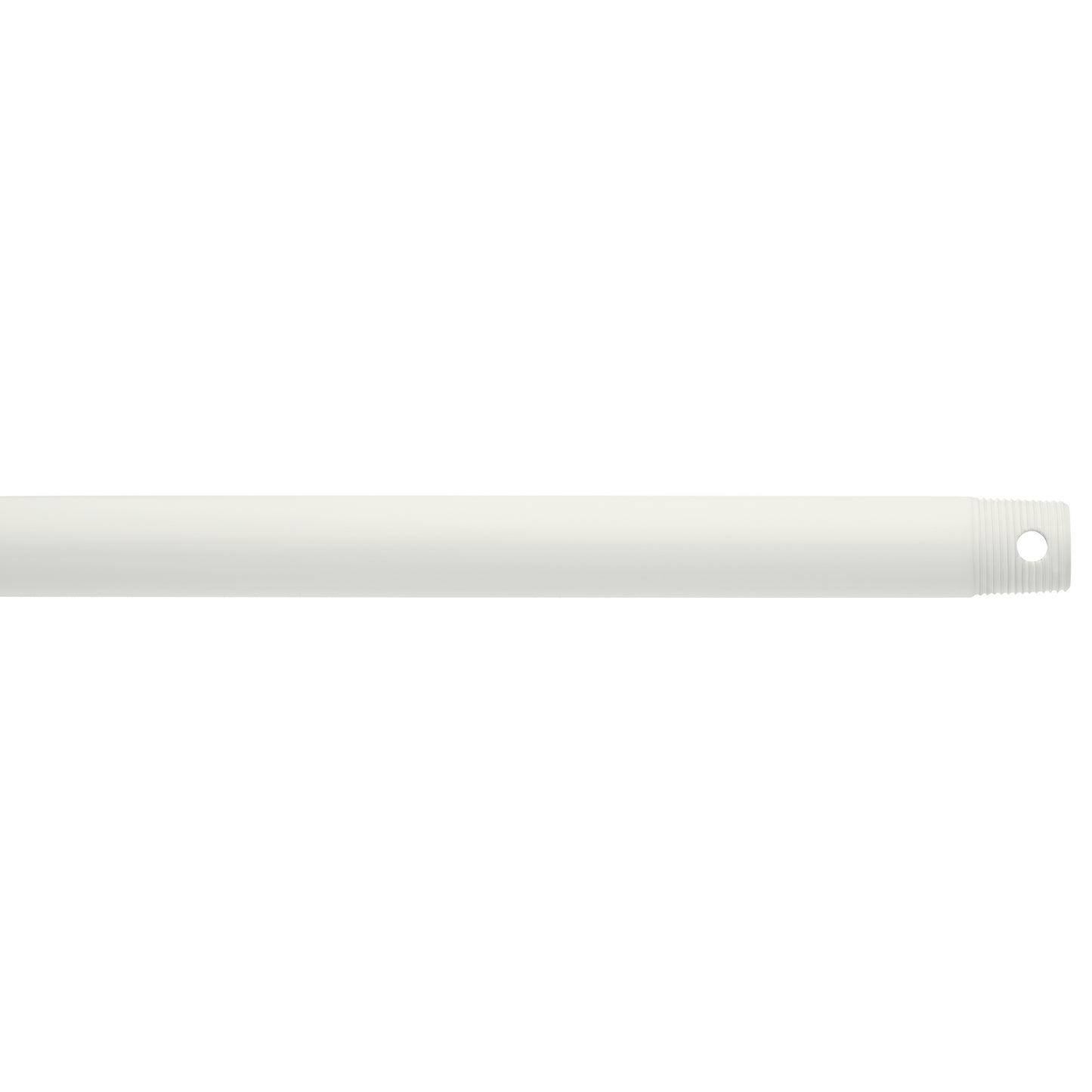 Accessory Fan Down Rod in White
