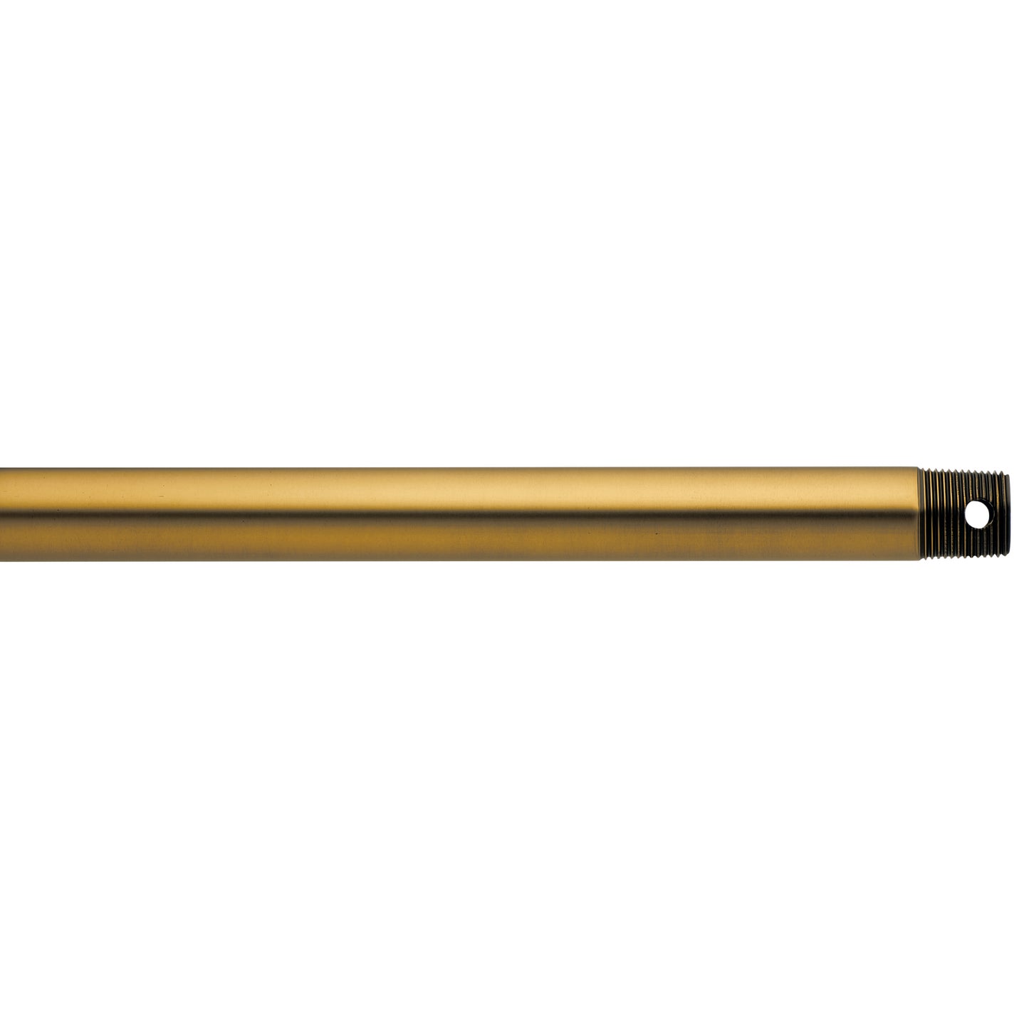 Accessory Fan Down Rod in Burnished Antique Brass