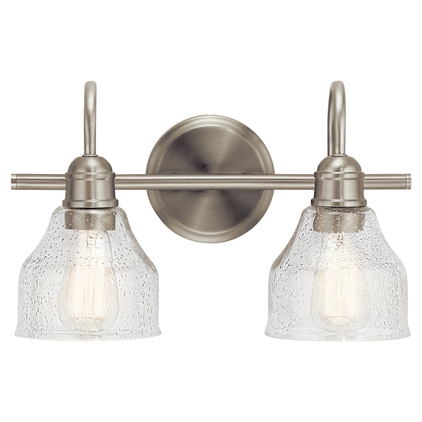 Avery Two Light Bath in Brushed Nickel