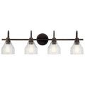 Avery Four Light Bath in Olde Bronze