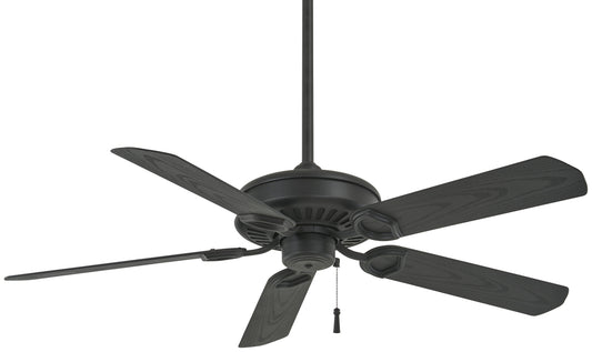 Sundowner 54" Ceiling Fan in Textured Coal Black