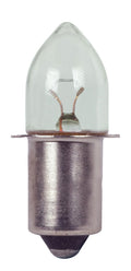 (4-Pack) Satco S7168 4.32W B3.5 Torpedo Bulb, P13.5s Base, 5 Lumens, Clear
